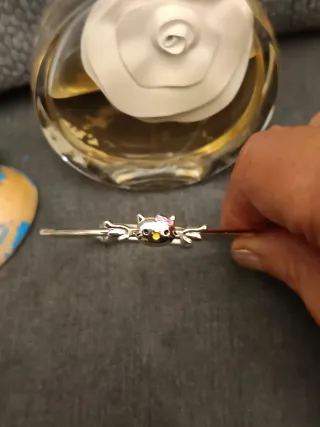 Pulsera Hello Kitty Plata 925 y Multicolor