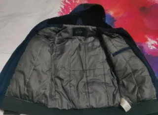 Guess Giubbotto Uomo Blu/Grigio