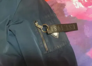 Guess Giubbotto Uomo Blu/Grigio