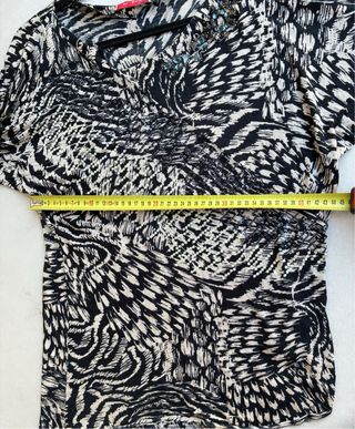 Blusa Derhy Talla S Estampado Abstracto