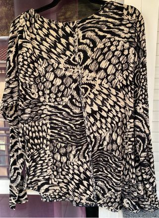 Blusa Derhy Talla S Estampado Abstracto