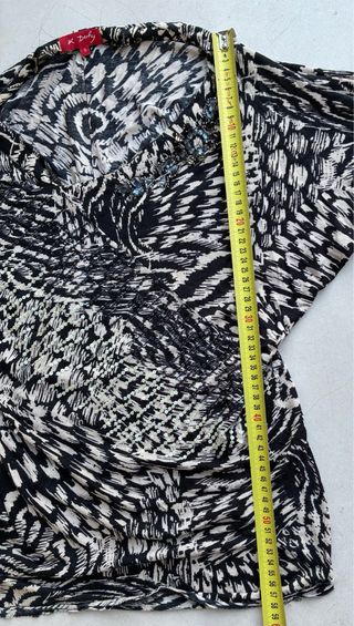 Blusa Derhy Talla S Estampado Abstracto