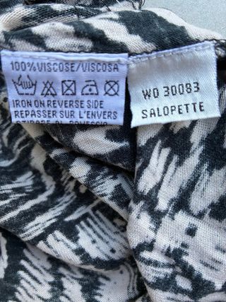 Blusa Derhy Talla S Estampado Abstracto