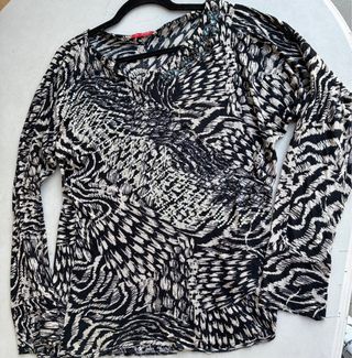 Blusa Derhy Talla S Estampado Abstracto