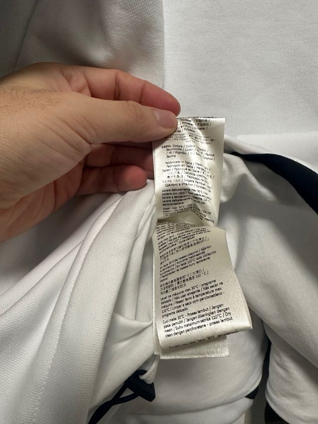 Fendi White Diagonal FF Hoodie