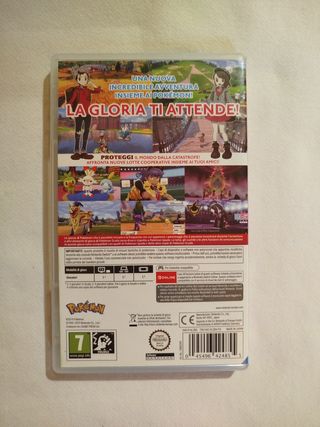 Pokemon Scudo - Nintendo Switch 1 e 2