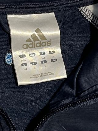 Chaqueta Adidas Retro Three Stripes Azul/Blanco