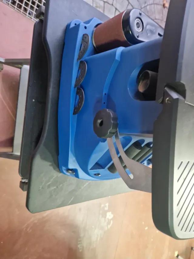 Lijadora de husillo 450W banda oscilante