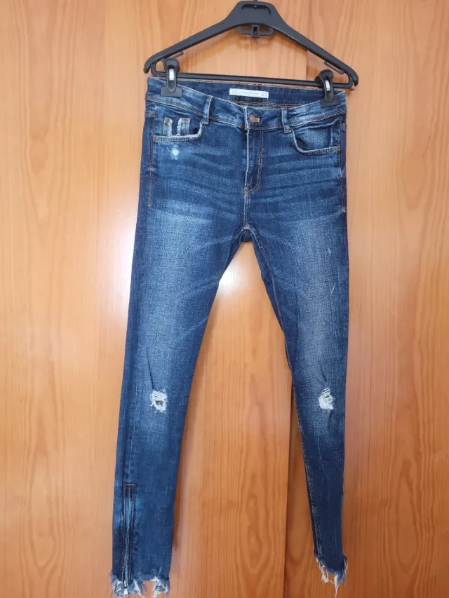 Vaqueros Zara  Trafaluc Talla 38