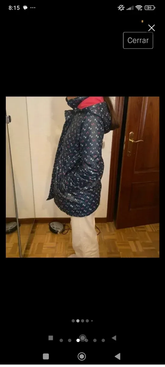 Cazadora larga freestyle talla 16