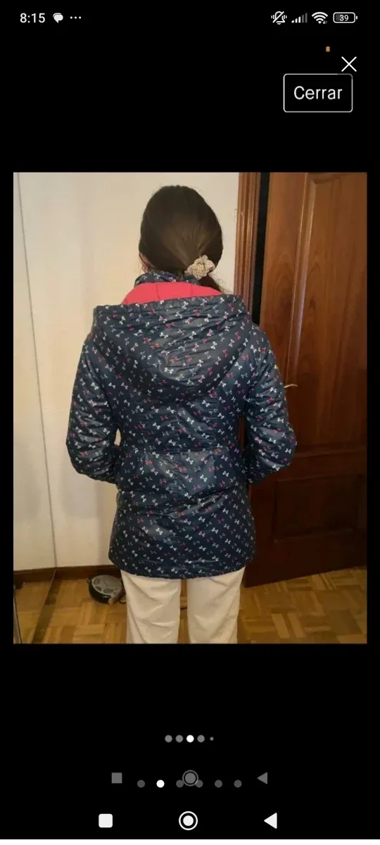 Cazadora larga freestyle talla 16