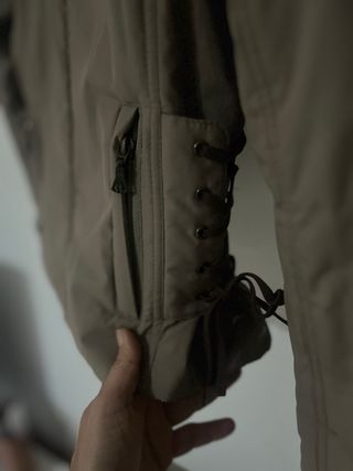 Chaqueta acolchada con pelo