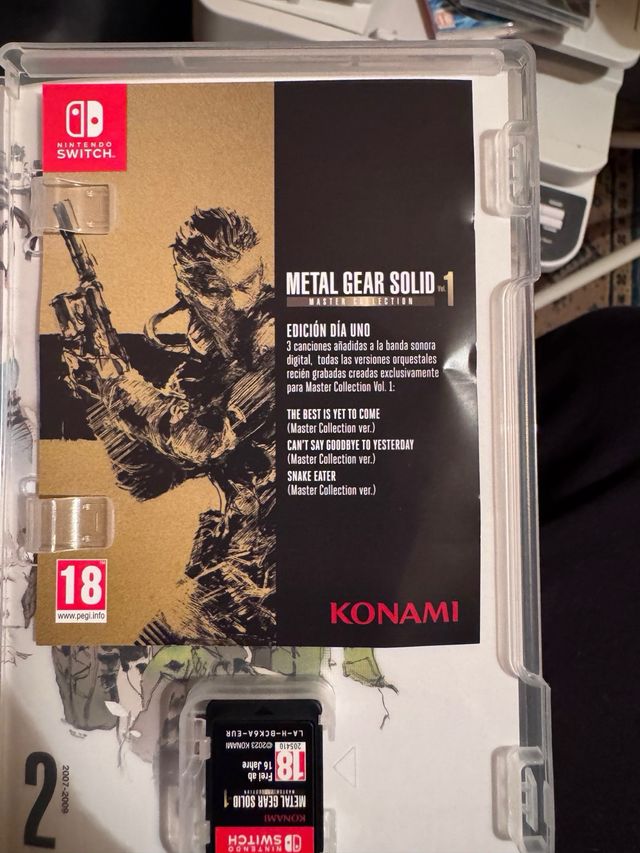 Metal Gear Solid Master Collection Vol. 1 Switch