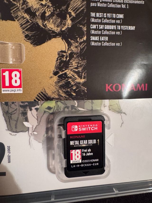 Metal Gear Solid Master Collection Vol. 1 Switch