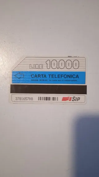 Carta Telefonica SIP Credito Telefonica