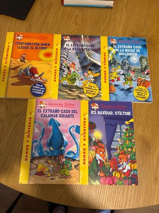 Varios título como se ven en las fotografías