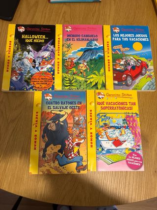 Varios título como se ven en las fotografías