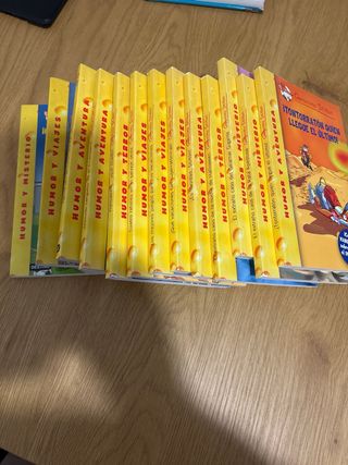 Varios título como se ven en las fotografías