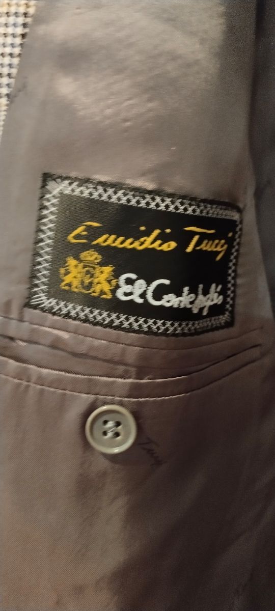 Americana El Corte Inglés Beige/Gris