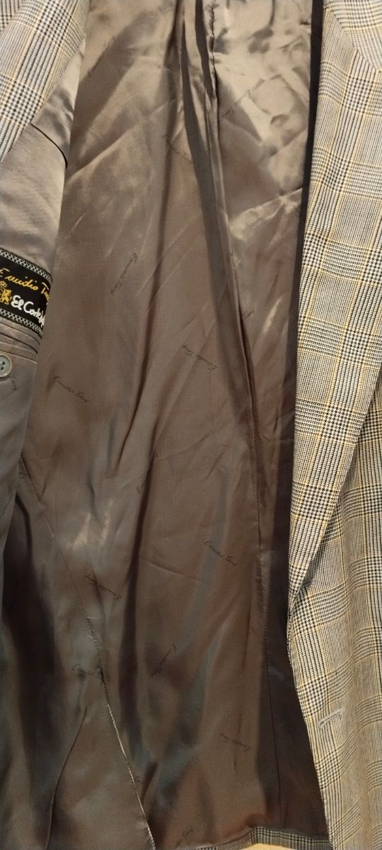 Americana El Corte Inglés Beige/Gris