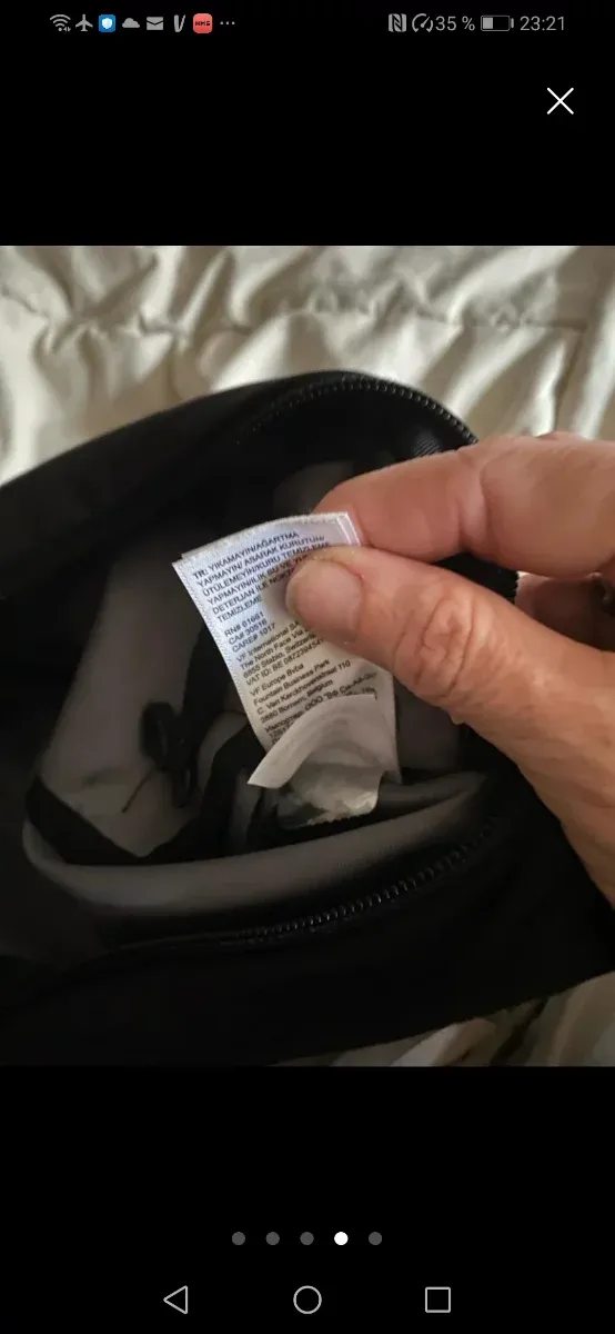 Riñonera The North Face Negra