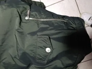 Giubbotto Versace Verde Oliva