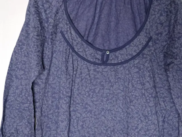 Blusa Cromaid azul estampada