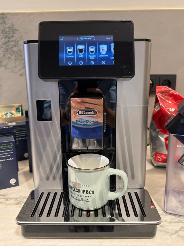 Cafetera DeLonghi PrimaDonna Soul