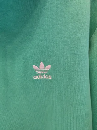 Sudadera Adidas Verde Talla XL, en muy buen estado