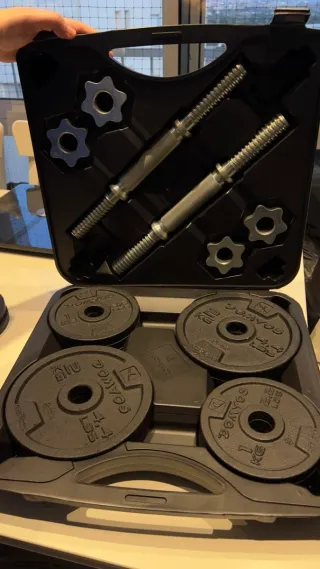 Kit Mancuernas Decathlon 20