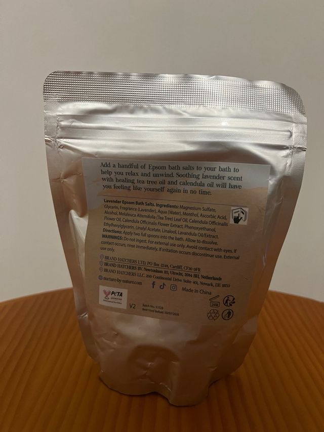 Sales de Baño Nurture by Nature Lavanda