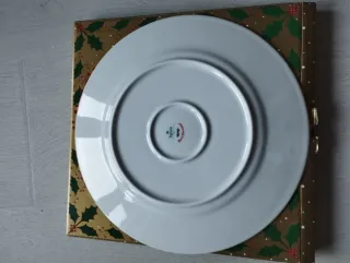 Piatto Natale Tognana cm 32 Porcellana Nuovo