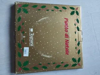 Piatto Natale Tognana cm 32 Porcellana Nuovo
