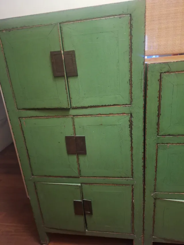 Aparador Oriental Vintage Verde