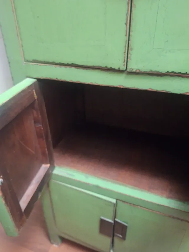 Aparador Oriental Vintage Verde