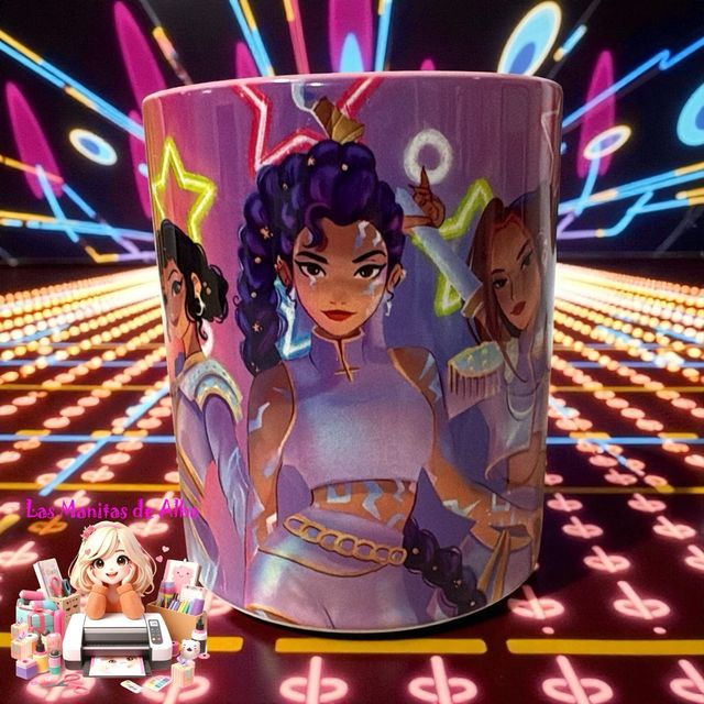 Taza Huntrix Diseño Exclusivo