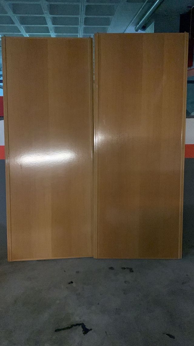 2 Puertas Correderas Madera