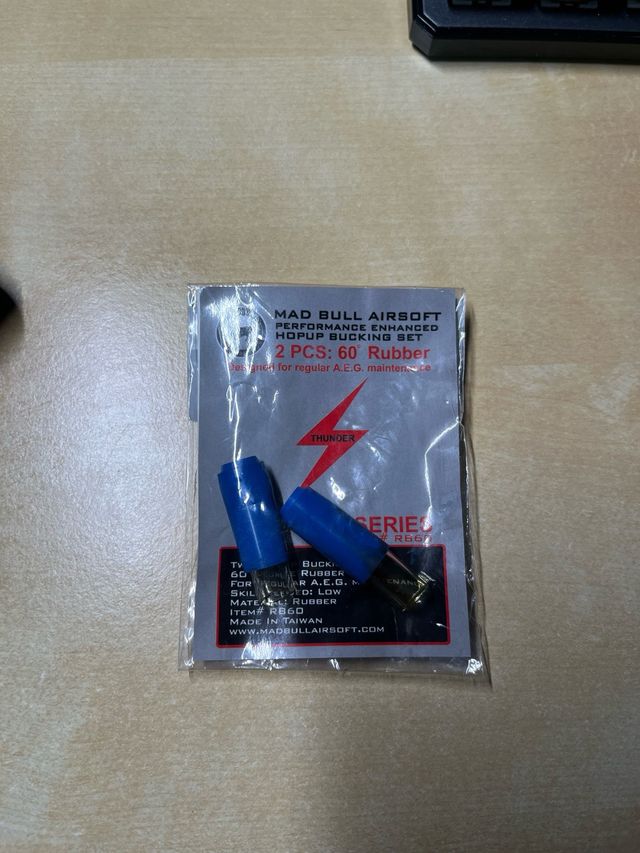 Goma Hop Up Mad Bull Blu 60º AEG (2 pz)