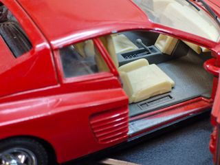 Ferrari Testa rossa Burago Rossa 1:24