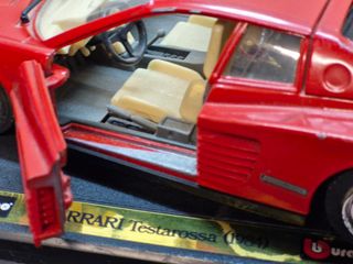 Ferrari Testa rossa Burago Rossa 1:24