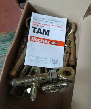Tasselli acciaio Fischer TAM