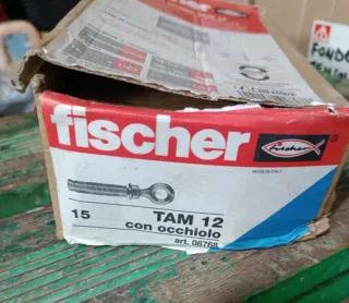 Tasselli acciaio Fischer TAM