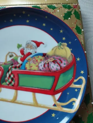 Piatto Natale Tognana cm 19 Nuovo