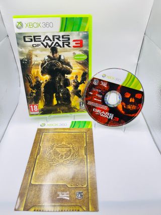 Gears of War 3 Xbox 360 Completo PAL