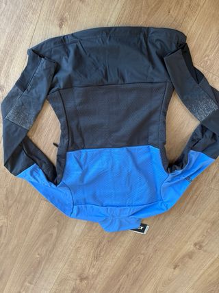 Chaqueta Adidas Terrex Azul y Gris