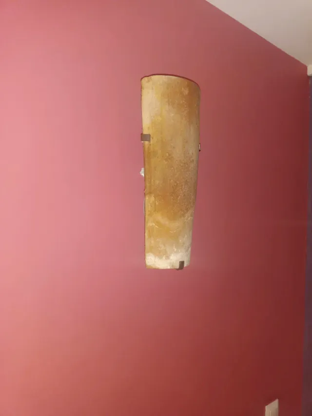 Aplique de pared teja envejecida