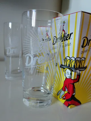 Bicchieri birra Dreher