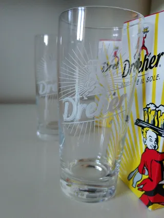 Bicchieri birra Dreher