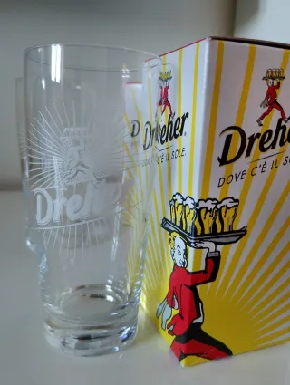 Bicchieri birra Dreher