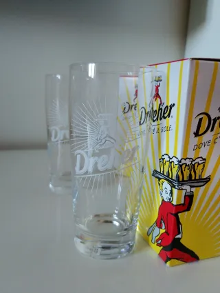 Bicchieri birra Dreher